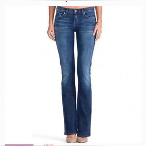 Kelly stretch low waist bootcut jeans Dark Blue pants 26